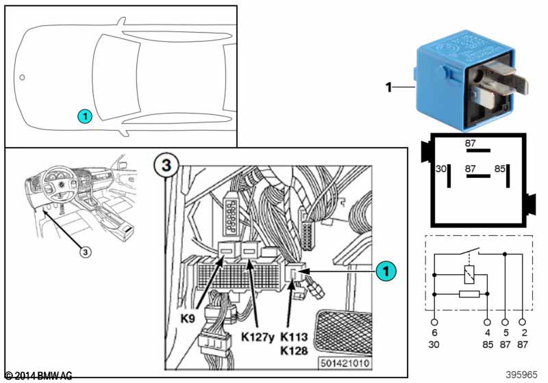 Relay for surround sound K128