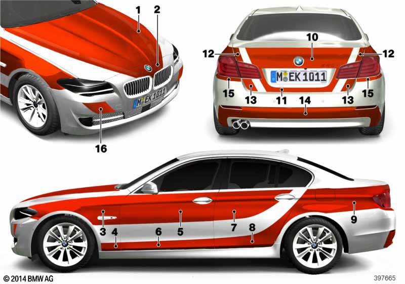 Autocollant SAMU