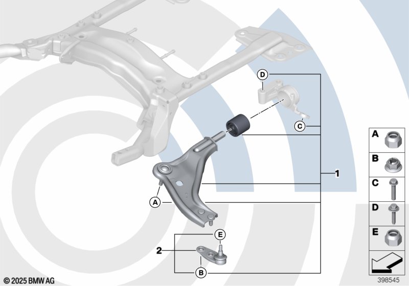 Repair kits for wishbone
