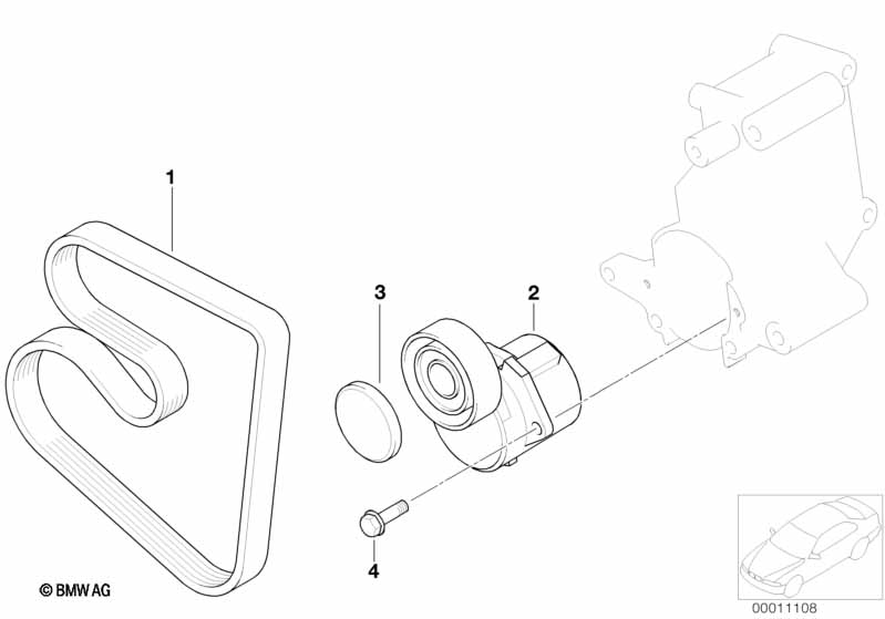 Belt Drive Water Pump/Alternator