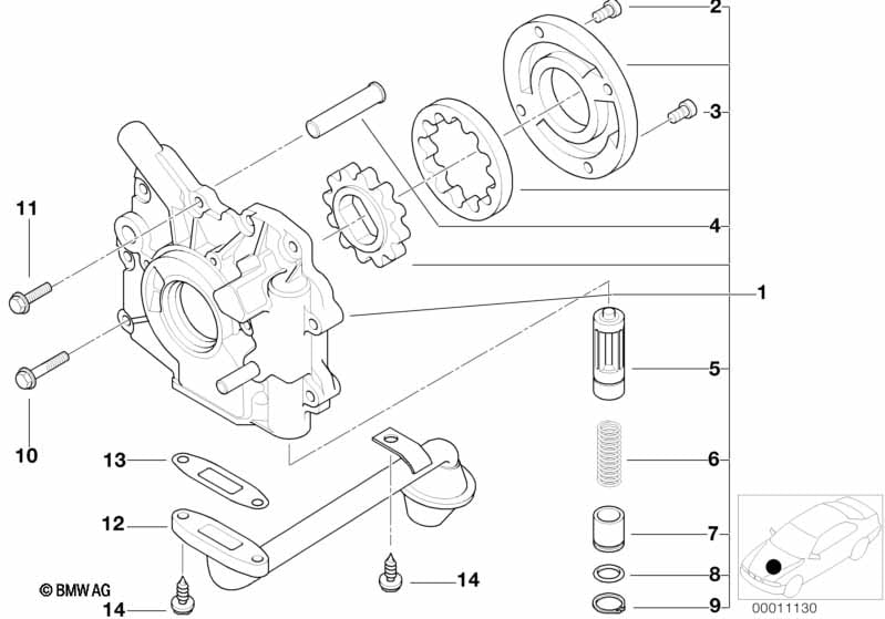 Lubrication system/Oil pump