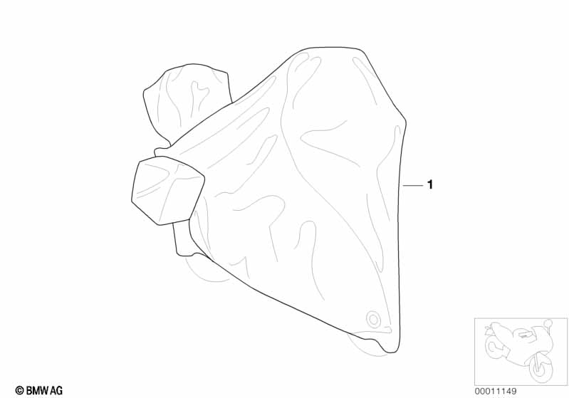 Motorcycle tarpaulin