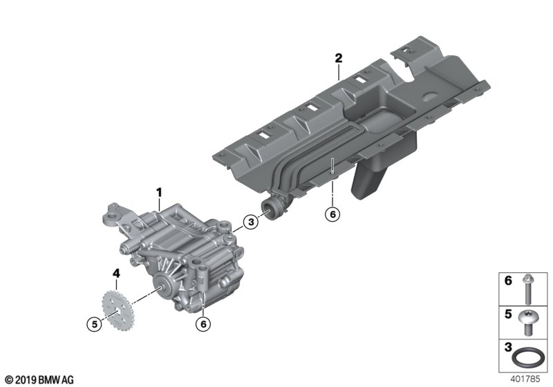 Lubrication system/Oil pump