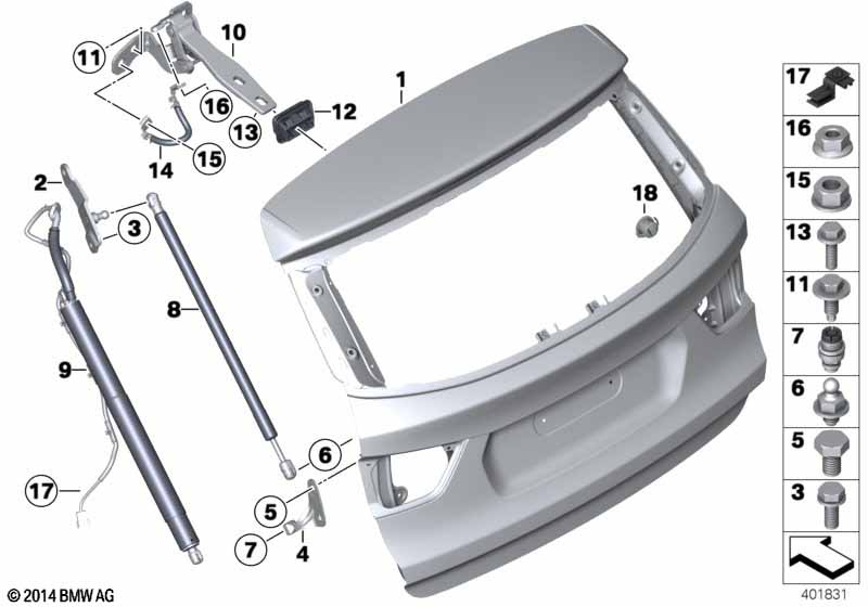 Trunk lid