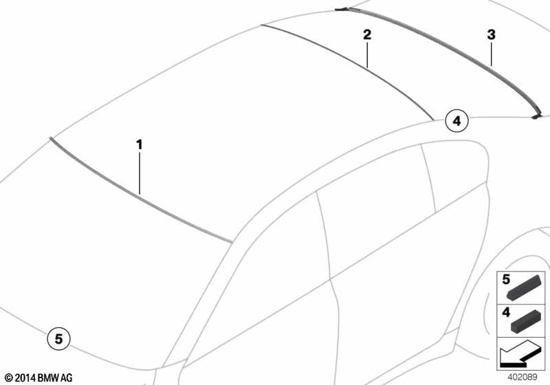 Window mounting parts