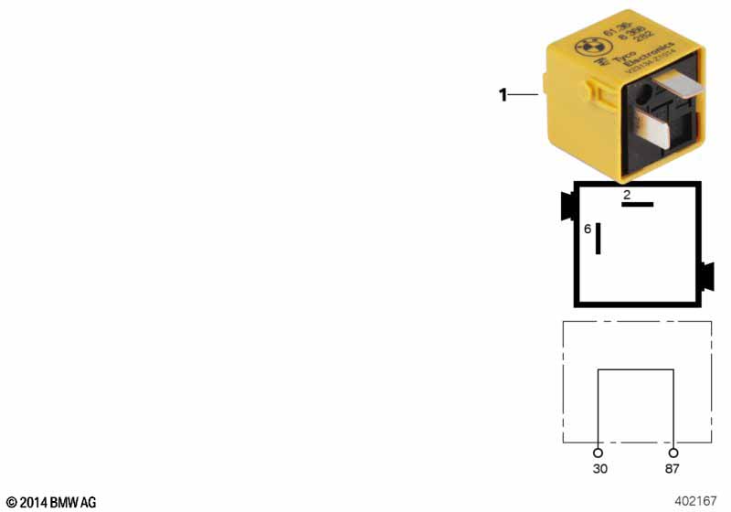Relay, bridge - connection plug