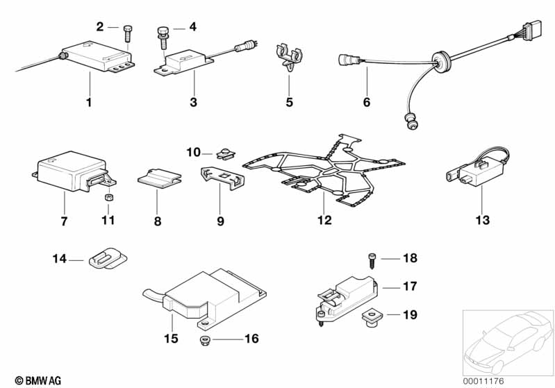 Piezas electricas airbag