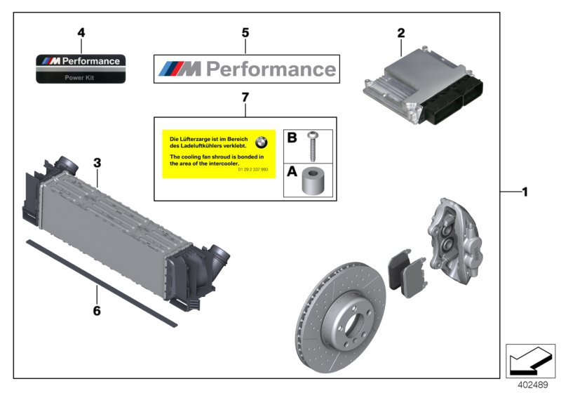 Genuine BMW 11122286239 F32 F33 F31 Power Kit M PERFORMANCE (Inc. 430d, 330d & 430dX) | ML Performance US Car Parts