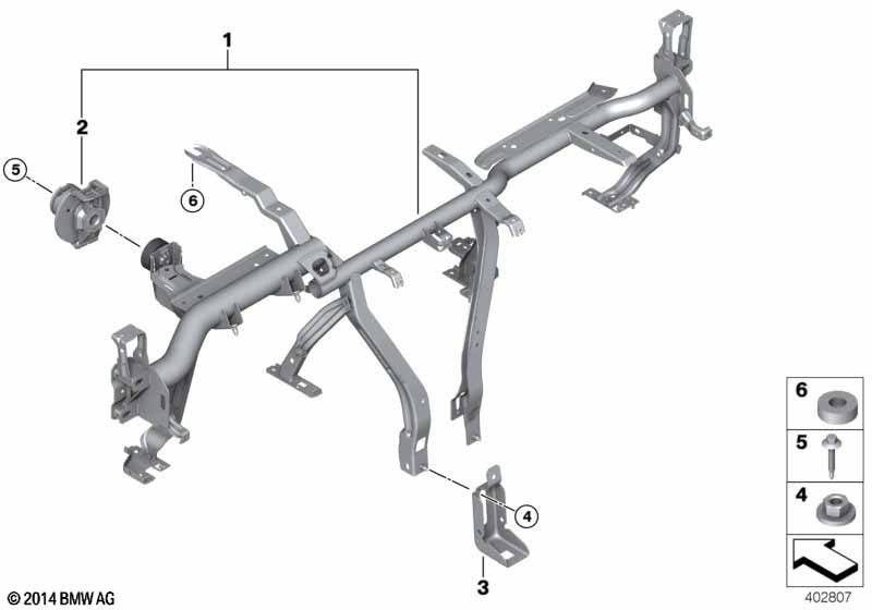 Genuine BMW Mini 51459312760 F55 F56 Spacer Sleeve (Inc. 218i, 214d & Cooper S ALL4) | ML Performance UK Car Parts