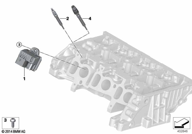Glow plug unit
