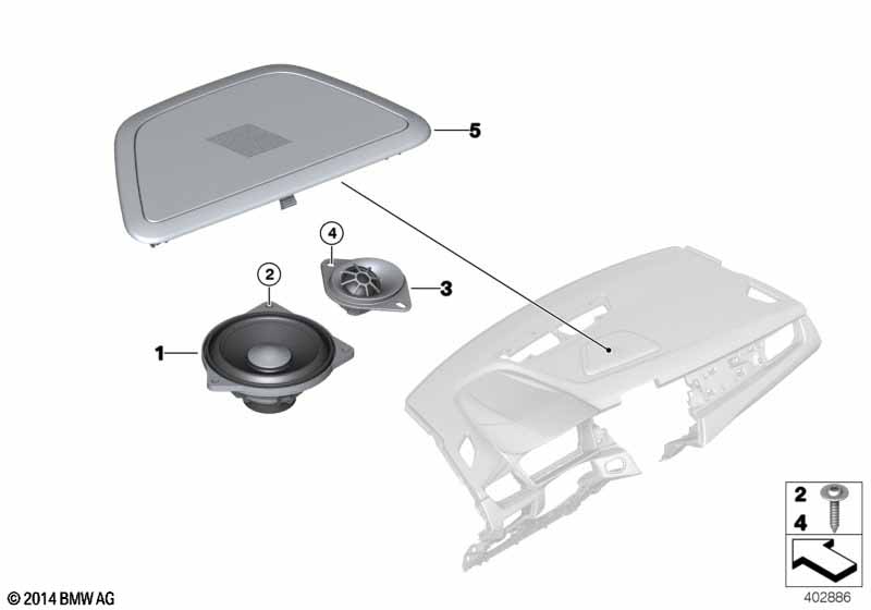 Loudspeaker, instrument panel