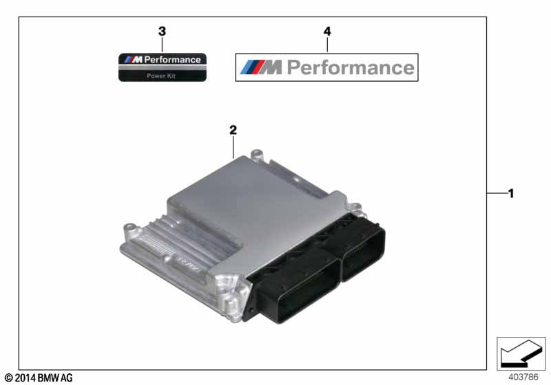 Genuine BMW 11122359148 F25 F26 Power Kit M PERFORMANCE (Inc. X3 30dX & X4 30dX) | ML Performance US Car Parts