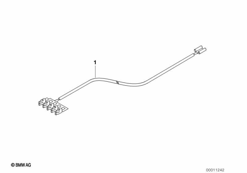 Alimentation électrique arriere