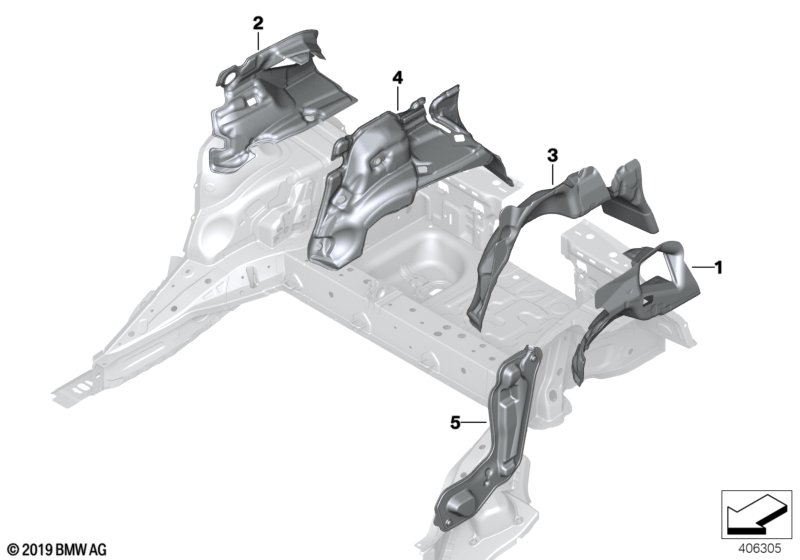 Sound insulating rear