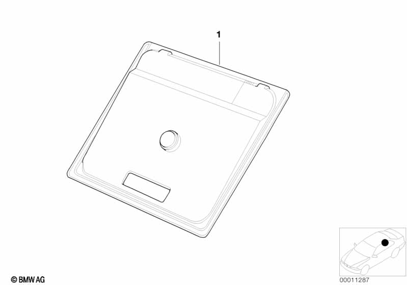 Ski bag, single parts