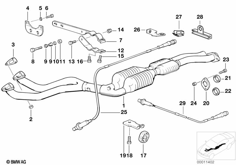 Genuine BMW 18111719446 E36 Gasket Ring 48mm (Inc. M3, 325is & 328i) | ML Performance UK Car Parts