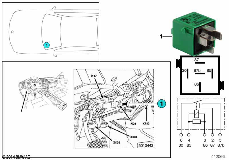 Relay, double relay module N21