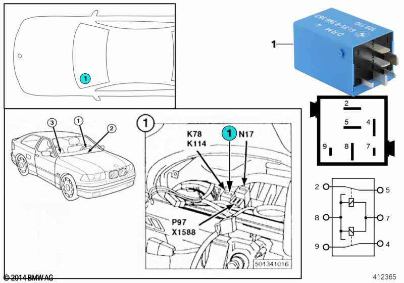 Relay, comfort K78