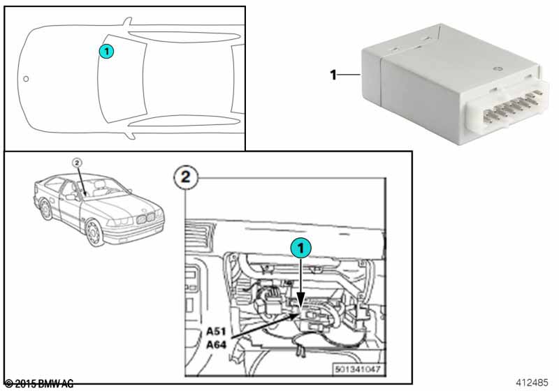 Relay, wipe-wash module A64