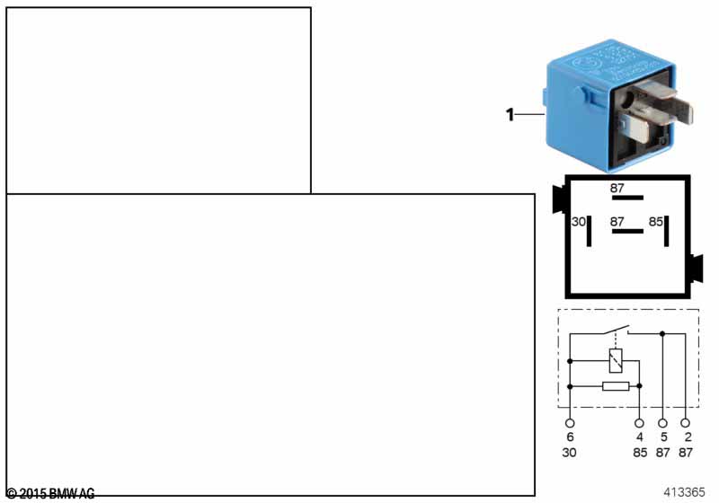 Relay for door lock heater K29y