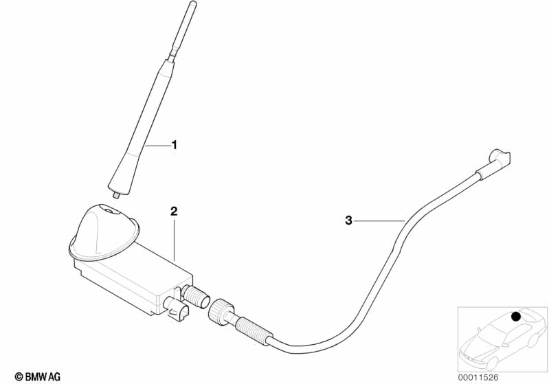 Single parts antenna