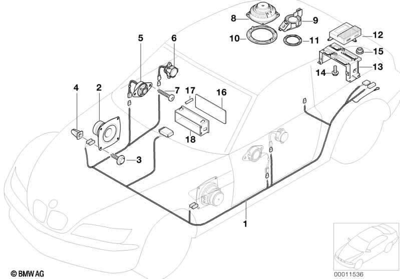 Genuine BMW 65128399249 E36 Bracket F Hifi/Cd Changer Amplifier (Inc. Z3) | ML Performance EU Car Parts