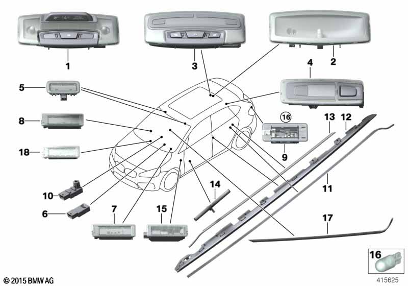 Various lamps