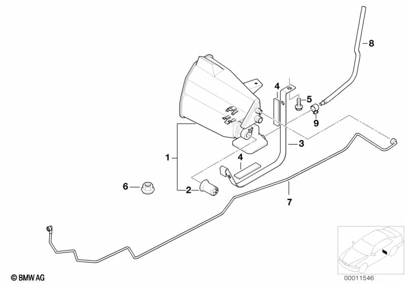Genuine BMW 16132228450 E36 Activated Charcoal Filter (Inc. Z3 M) | ML Performance EU Car Parts