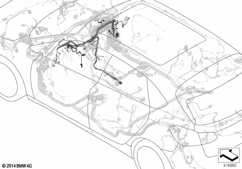 Wiring harness, instrument panel