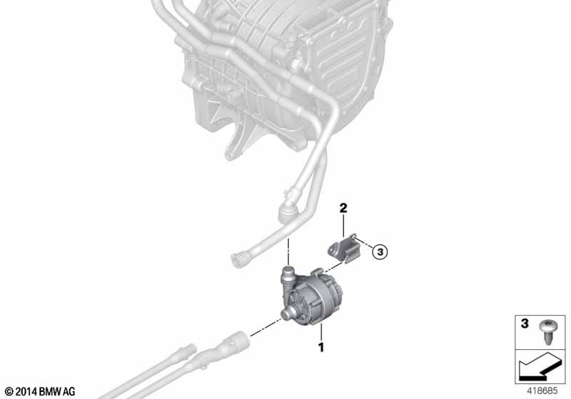 Genuine BMW 11518602968 Holder (Inc. i3) | ML Performance UK Car Parts