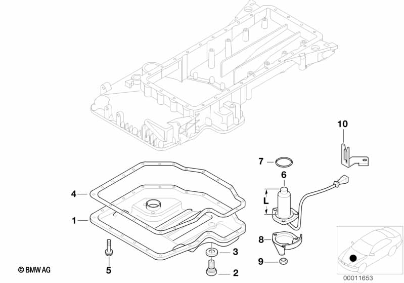Genuine BMW 11131436324 E31 E32 E34 Gasket Asbestos Free (Inc. 740iL, 740iLP & 740i) | ML Performance UK Car Parts