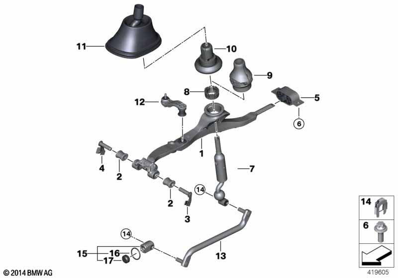 Gearshift manual transmission