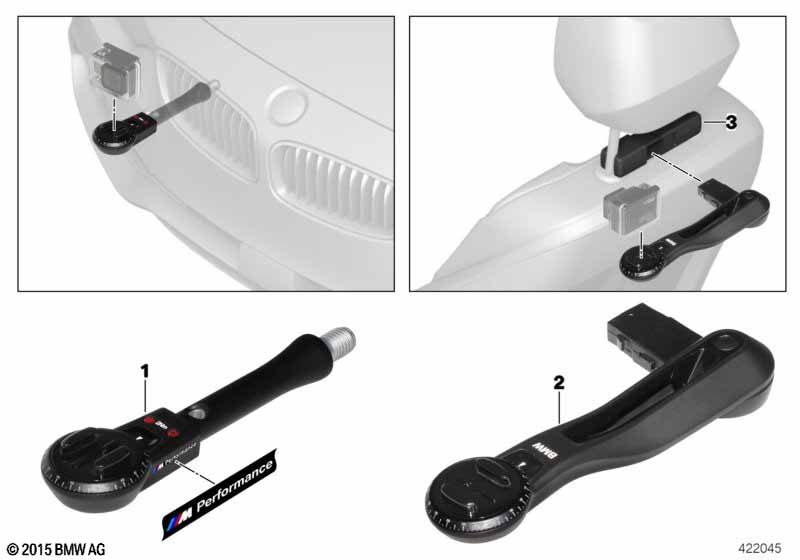 BMW Action-Cam bracket