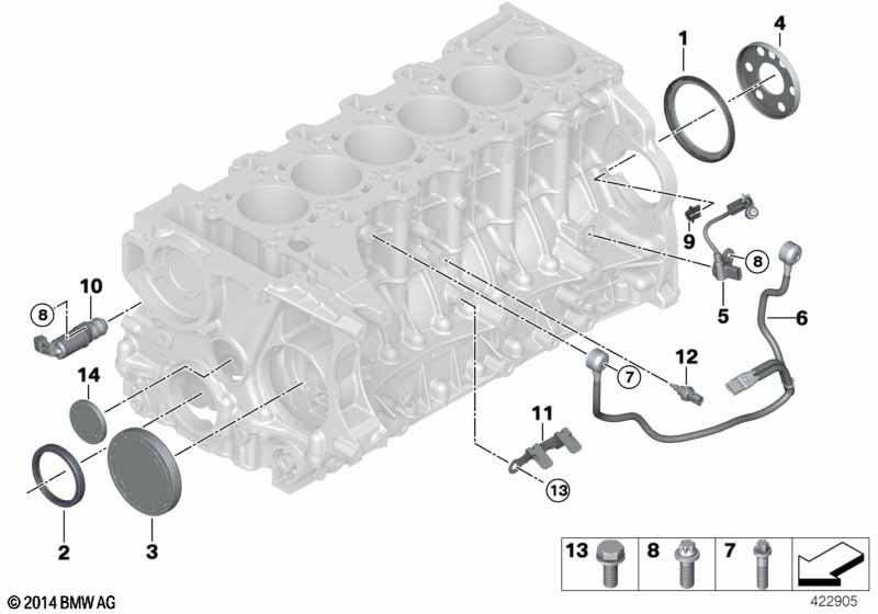 Engine Block Mounting Parts