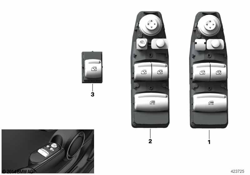 Switch window lifter