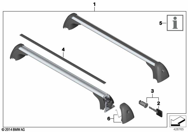 Railing carrier