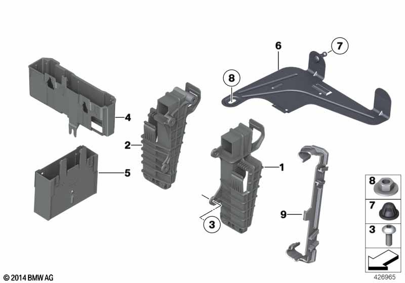 Bracket for control modules