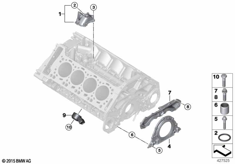 Engine Block Mounting Parts