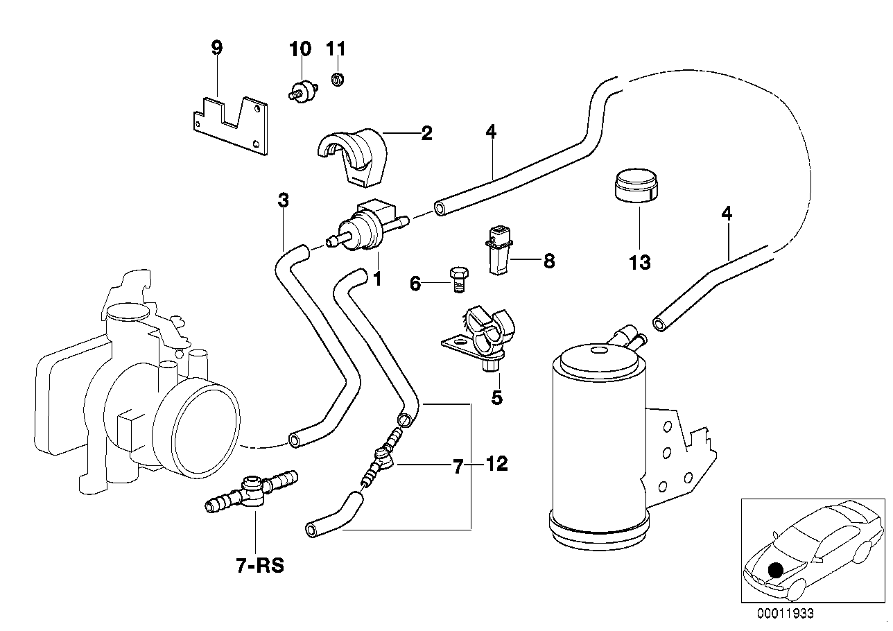 Bmw E36 Purge Valve - BEST OF BMW E36