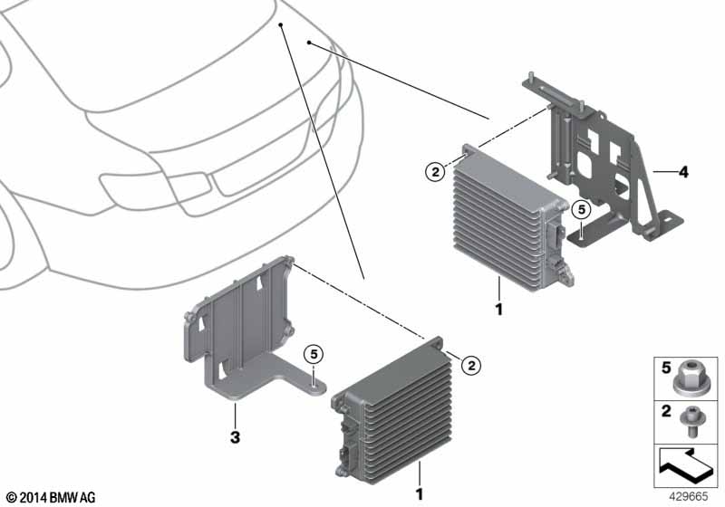 Genuine BMW 61426817834 F15 Battery Charge Module BCU 150 (Inc. X5 40eX) | Duco Car Parts UK Car Parts