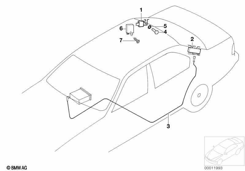 Genuine BMW 65248352489 E39 Amplifier (Inc. 530i, 535i & 523i) | ML Performance UK Car Parts