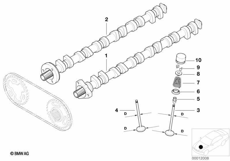 Valve Timing Gear - Cam Shaft
