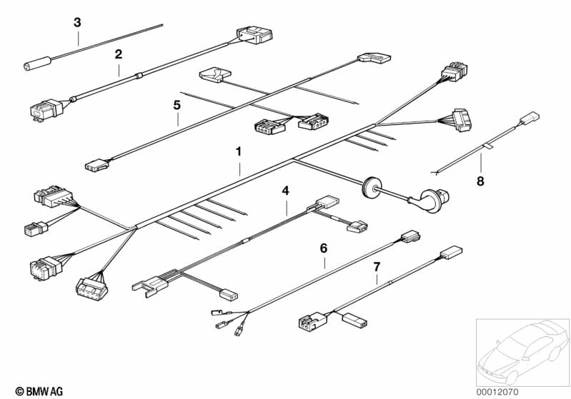 Various additional wiring sets