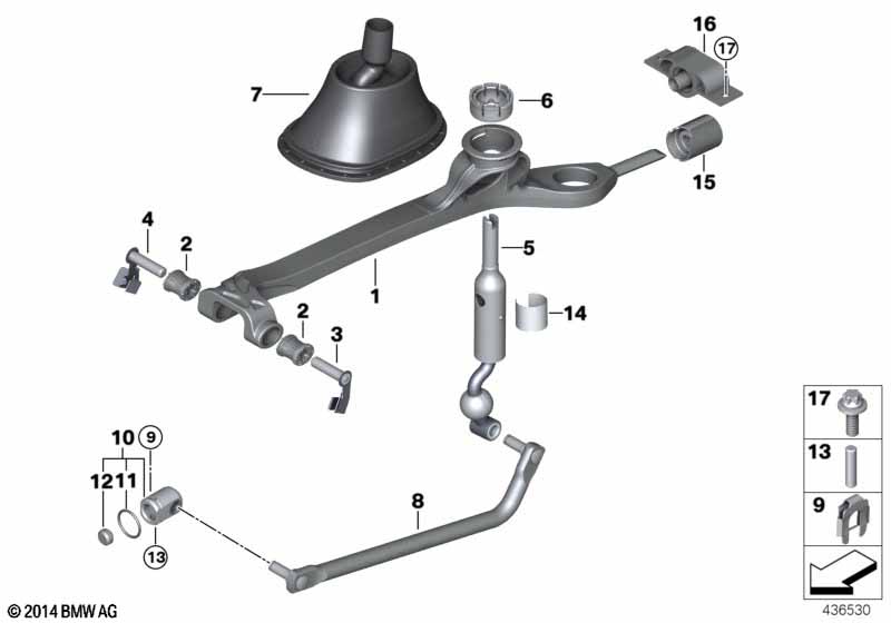 Gearshift manual transmission