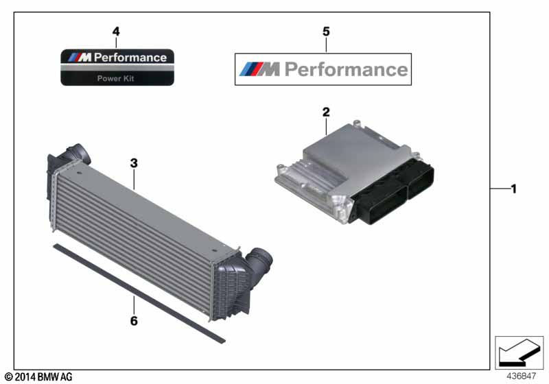Genuine BMW 11122406597 F10 F11 Power Kit M PERFORMANCE (Inc. 530d & 530dX) | ML Performance US Car Parts