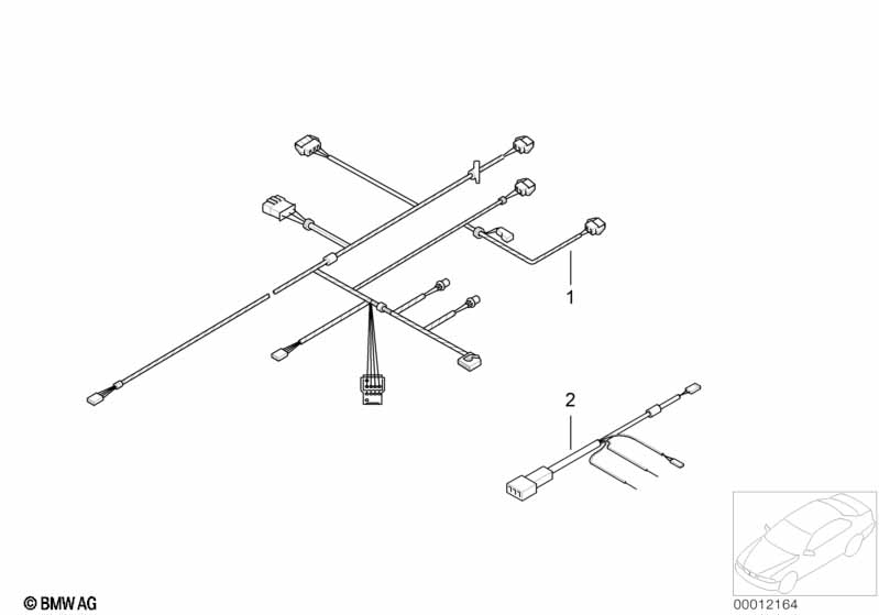 Heater wiring set