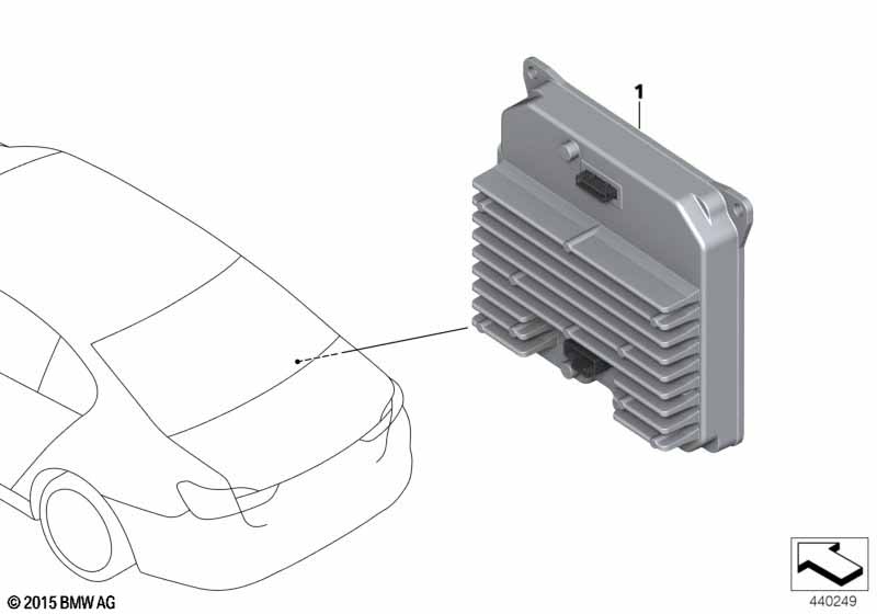 ECU for Power Control Unit PCU
