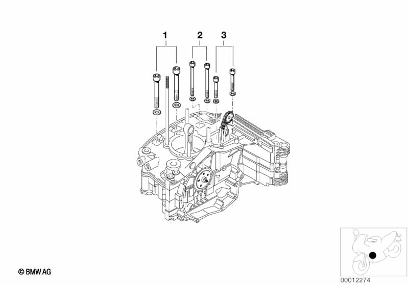 mounting point crankcase right