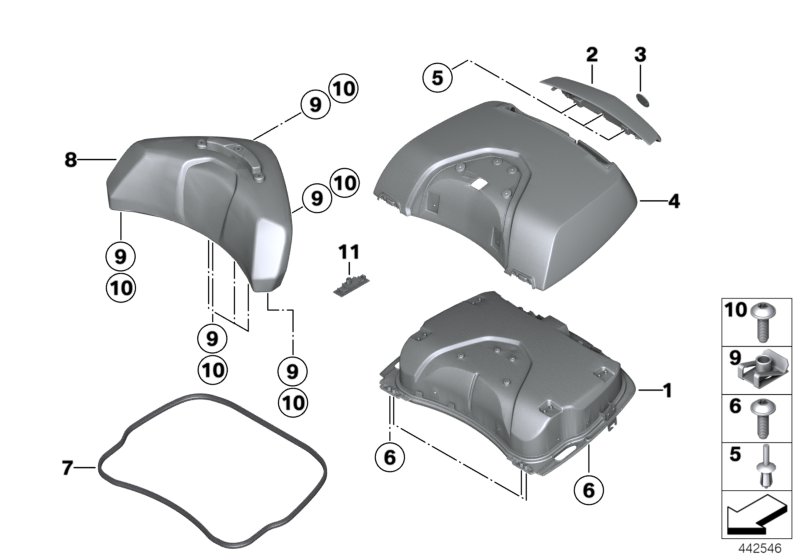 top case bmw k 1600 gtl
