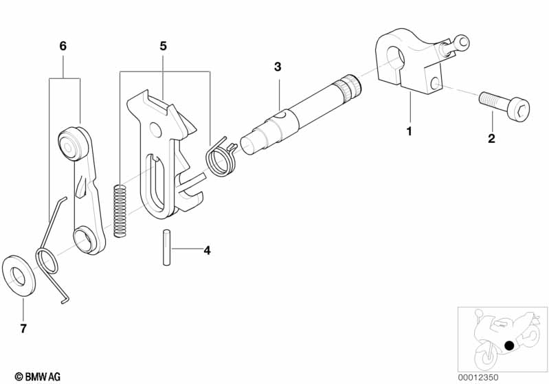 5 Gang Getriebe-Schaltungsteile